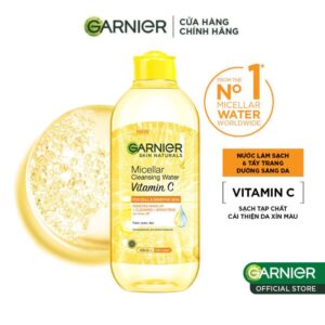 Nước tẩy trang Garnier Micellar Water Vitamin C
