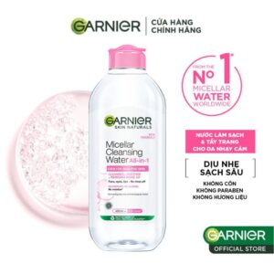 Nước tẩy trang Micellar Cleansing Water For Sensitive Skin cho da nhạy cảm
