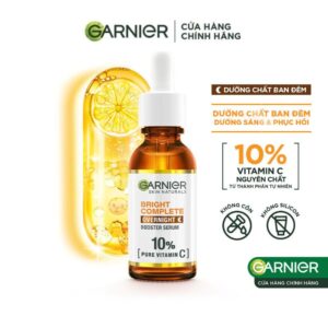 Serum dưỡng trắng da ban đêm vitamin C Bright Complete Overnight