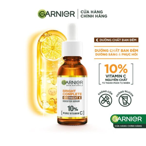 Serum dưỡng trắng da ban đêm vitamin C Bright Complete Overnight