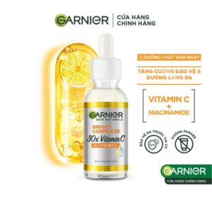 Serum dưỡng trắng da ban ngày Garnier Bright Comple Booster